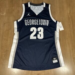 Nike 2018 Georgetown Hoyas Jordan basketball jersey women sz M 928696-419 Sample